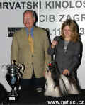 Vtzka Super Best in Show Zagreb 2003 - shih-tzu + rozhod Hans W. Mller ze vcarska.