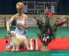 Vítěz puppy BIS a SUPER BIS Cody z Haliparku (CACIB Oradea a Debrecen 2002)